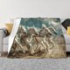 thumbnail image 1 of Balery Roman Chariot Horse Race Manta de Franela con Dibujo, Lujo Ultra Suave y Cálido, Antipelusa y Resistente a las Arrugas para Cama, Sofá, Camping -60"x50", 1 of 6