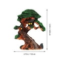 thumbnail image 2 of Eease Aquarium Resin Tree House Mini Tree Stump Fish Tank Ornaments, 2 of 5