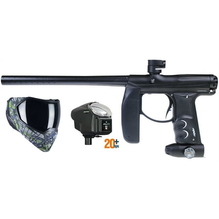 Brand New Original Empire Axe Paintball Gun/Marker - Black w/ Limited Edition EVS MASK + Halo 2