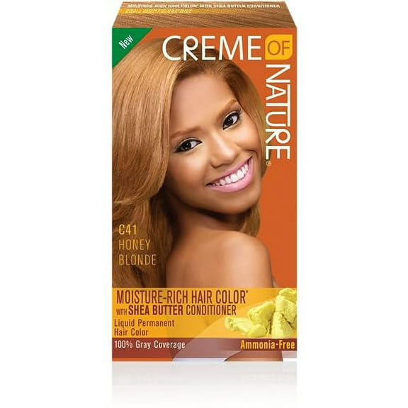 Creme of Nature Liquid Hair Color Kit, Honey Blonde