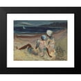 thumbnail image 2 of Victor Laredo 18x14 Black Modern Framed Museum Art Print Titled - On the Beach (1935 - 1943), 2 of 5