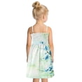 thumbnail image 4 of Ttyddzy Woman' Casual-Dresses Sleeveless Camisole A-Line Dress for 2Y-7-8Y，Blue Blossom Watercolor, 4 of 8