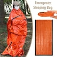 AQGT 1Pc Emergency Sleeping Bag Thermal Bivy Sack Waterproof Emergency