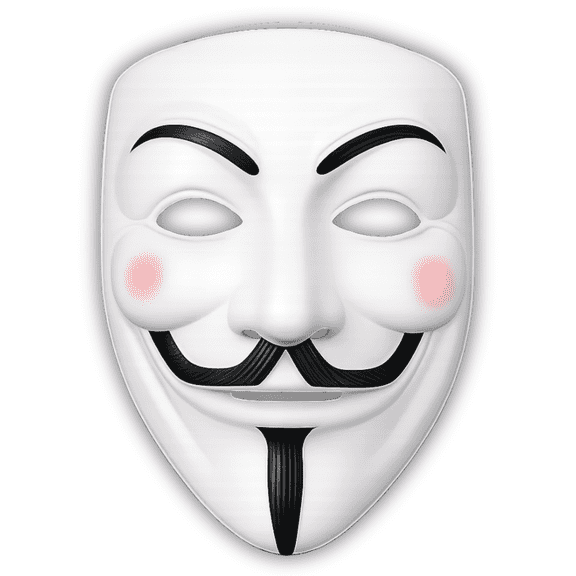 Premium Classic Hacker Style Mask for Cosplay, Costumes & Themed Events