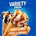 Drumstick Lil' Drums Vanilla Fudge & Vanilla Caramel Cones Dessert 12