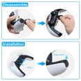 thumbnail image 4 of PS5 Controller Replacement Shell,DIY Shell Decorative Strip for PS5 Dualsense Controller(Silver), 4 of 6