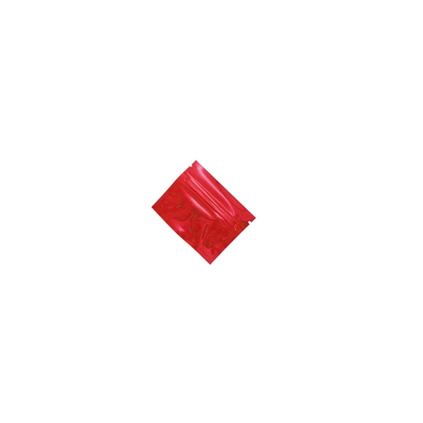 Bolsa de Papel de aluminio Inteprter 100 piezas Rojo 7,5 x 6,5 cm