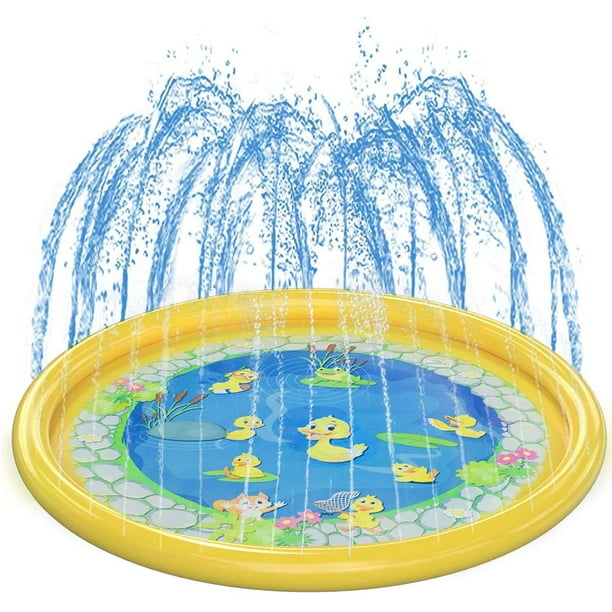 baby pool with sprinkler