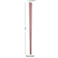 thumbnail image 3 of Bdfzl 1Pair Stainless Steel Tableware Colorful Length 23cm Chopsticks, 3 of 3