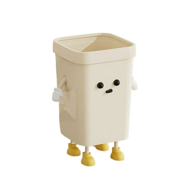Matsuzay Cubo de basura de cocina almacenamiento de basura bonito y potente para el hogar anillo de presion para bolsas de basura Suministros de limpieza para el hogar pararse S 7L Walmart