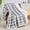 Grey and White, variant on Sherpa Fleece Blanket - Grey and White Buffalo Plaid Christmas Blanket, Super Soft Cozy Warm Thick Winter Throw Blankets for Couch and Bed, 60" x 80"