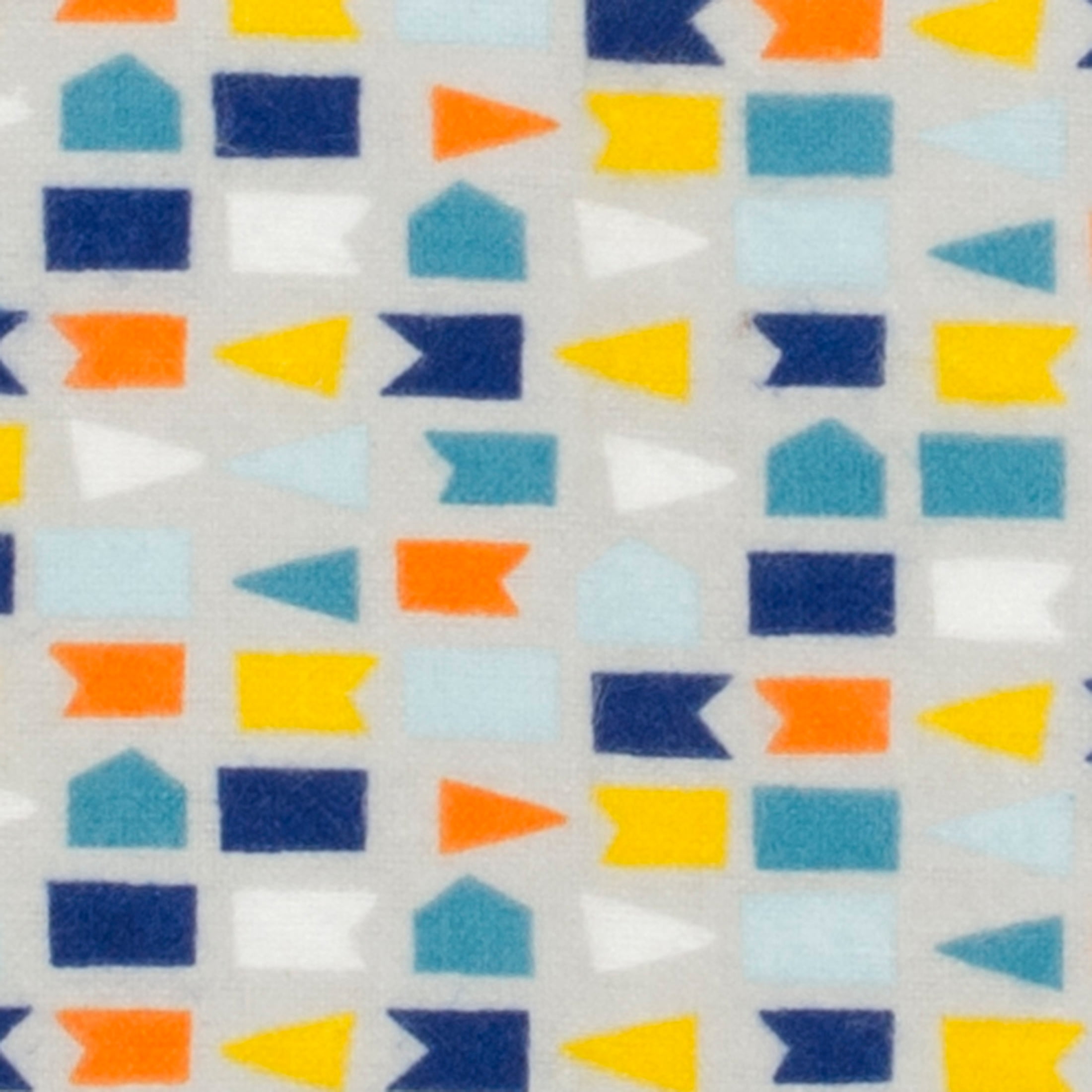 Little Feet Boutique Adventure Awaits 18"x21" Cotton Flannel Precut Multi 33 Pieces