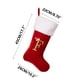 thumbnail image 4 of Chimenea Decoraciones de Navidad Suministros de Decoración de Navidad Red High End Gold Velvet Letter Calcetines 26 Carta Calcetines Regalo de Navidad Calcetines Regalos de Navidad de la Familia, 4 of 4