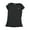 Black / Metallic Silver, variant on Women's UA HeatGear Armour SS Top