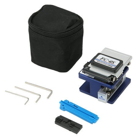 

2024 High Accuracy Optic Fiber Wire Cleaver Optical Fiber Cable Stripping Cutter Tool with Bag