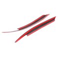 thumbnail image 1 of Hilitand 2Pcs Car Headlight Carbon Fiber Eyelids Eyebrows For Impreza WRX STI DF, 1 of 8