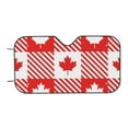 thumbnail image 4 of Uemuo Maple Leaves1 Pattern Accordion Car Windshield Sun Shade, Foldable Reflective Sun Visor for Car, Reflector Windshield Sunshade-Medium, 4 of 7