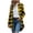 Yellow, variant on Long Sleeve Women's Tops Baeitkot Classic Plaid Lapel Shirt Loose Fit Fall Casual Blouse