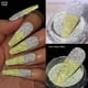 thumbnail image 1 of Polvo cromado de purpurina de sirena embotellado, pigmento holográfico Aurora, bricolaje, Perla blanca, frotamiento, manicura, 1 tarro, 2023, 1 of 4