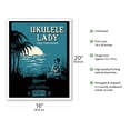thumbnail image 2 of Ukulele Lady - Fox Trot Song - Words by Gus Kahn - Music by Richard A Whiting - Vintage Hawaiian Sheet Music c.1925 - Fine Art Matte Paper Print (Unframed) 16x20in, 2 of 4