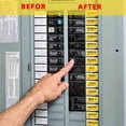 thumbnail image 5 of 2sets Year of the Horse Waterproof Circuit Breaker Labels Self-Adhesive Breaker Box Labels Easy To Read Electrical Panel Labels Clear Directory Stickers for Home Garage Electrical Box Home DIY, 5 of 5