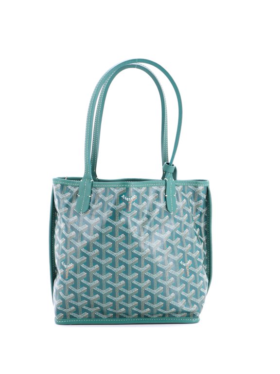 Pre-Owned Anjou Reversible Tote Coated Canvas Mini By Rebag