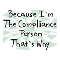 thumbnail image 3 of CafePress - Because Compliance Person Mug - 11 oz Ceramic Mug - Novelty Coffee Tea Cup, 3 of 6