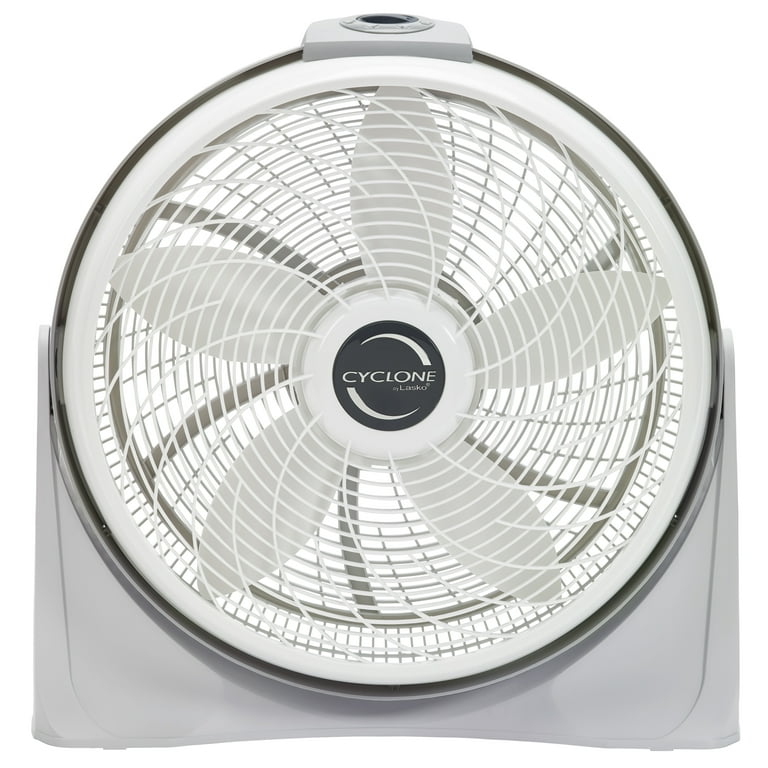 Lasko 20 Cyclone Power 3-Speed Air Circulator Pivoting Floor or Wall Mount  , 3520, White - Walmart.com