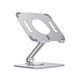 thumbnail image 1 of Injueey Soporte plegable para tableta Rotación Multi-ángulo Soporte ajustable Escritorio de oficina Manos libres para computadora portátil Electrónica Plata, 1 of 6