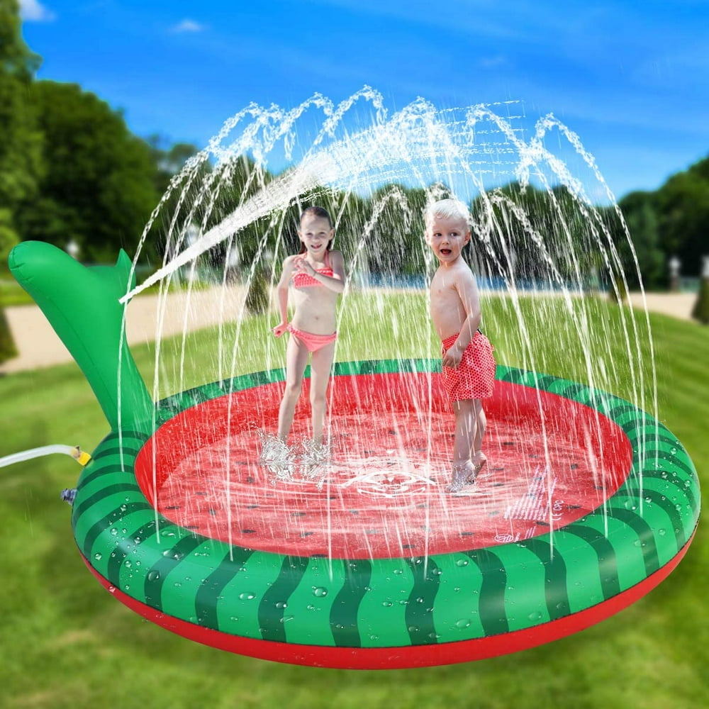 Ottoy Splash Pad Sprinkler for Kids, 65