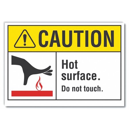 

Lyle Hot Surface Caution Rflct Lbl 7inx10in LCU3-0099-RD_10x7