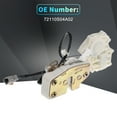 thumbnail image 4 of Front Right Driver Side Power Door Lock Actuator Motor with Cable for Honda Civic 96-00 No.72110S04A02, 4 of 6