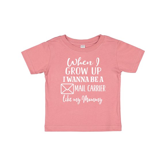 Inktastic Future Mail Carrier Like Mommy Boys or Girls Baby T-Shirt