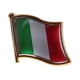 thumbnail image 5 of 6 Insignias Nacionales De Metal Con Bandera Esmaltada Para Ropa, Solapa, Bolsa, Decoración De Italia 6 piezas, 5 of 8