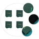 thumbnail image 2 of EeaseMX Caja de embalaje para joyas, pendientes y anillos con lazo verde oscuro retro (4 unidades), 2 of 8