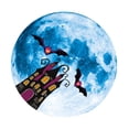 thumbnail image 3 of Wosthever Pegatina de pared decoración de Halloween Luna ventana calcomanía luminosa 3D papel tapiz autoadhesivo para decoración de fiesta en casa Kits de decoración para fiestas Casa embrujada, 3 of 6