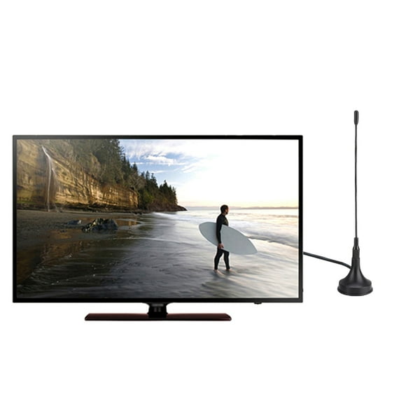 Herwey TV Antenna,1.5m F 12cm Rod DVB-T Suction Cup Antenna Wireless TV Antenna Indoor TV Antenna, Wireless Antenna