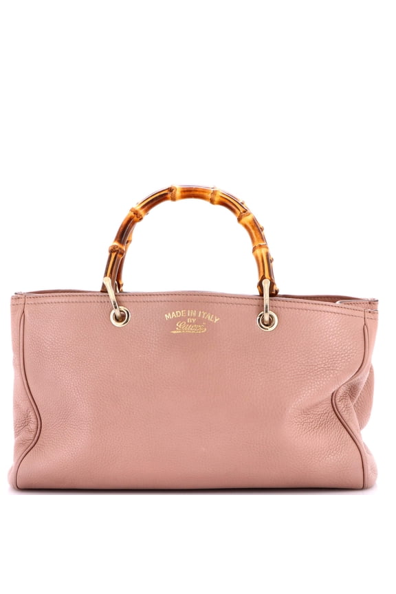 Pre-Owned Bamboo Shopper Tote Leather Medium By Rebag