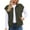 Blackish Green, variant on Kaondbfi Outerwear Vests for Women, Vest Tops Zipper Up Cap Sleeve Side Pockets Knit Sleeveless Oversized Vests Womens Winter Coat