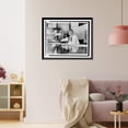 thumbnail image 3 of Historic Framed Print, Banana transportation. Tela Railroad Company. Don Pia Maradiaga (48 years on the job) gives orders. Honduras, 17-7/8" x 21-7/8", 3 of 9