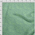 thumbnail image 4 of oneOone Polyester Spandex Sea Green Fabric Asian Floral Traditional Sewing Fabric By The Yard Printed Diy Clothing Sewing Supplies 56 Inch Wide, 4 of 4