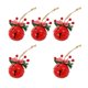 thumbnail image 2 of 5 campanas navideñas para puerta, decoración navideña, decoración colgante navideña. Rojo 3cm, 2 of 9