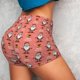 thumbnail image 4 of Fotbe Merry Christmas Santa Claus Shorts Sin Costuras – Shorts Deportivos de Cintura Alta para Mujer, Elásticos para Gimnasio, Yoga, Running o Ciclismo-XX-Large, 4 of 8