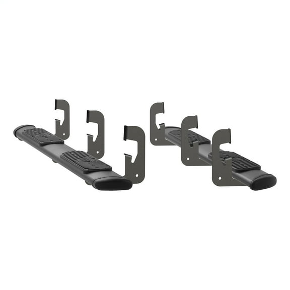 LUVERNE 277088-401443 Regal 7 Black Stainless 88-Inch Truck Side Steps, Select Chevrolet Silverado, GMC Sierra 1500, 2500, 3500 HD