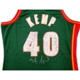 thumbnail image 3 of Seattle Supersonics Shawn Kemp Autographed Green Authentic Mitchell & Ness Hardwood Classics Swingman Jersey NBA Top 75 Size XL MCS Holo 203427, 3 of 3