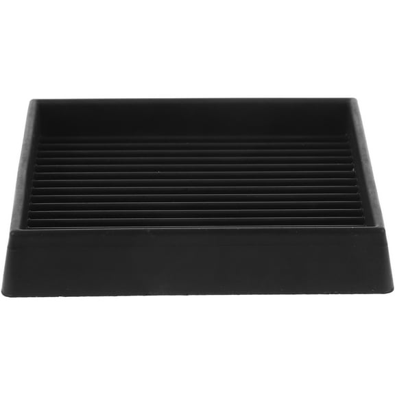 PENIKOKO Anti-Skid Couch Stoppers Square Black Rubber Furniture Leg Pad 1Pcs