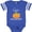 Football Blue and White, variant on Inktastic Gigi Little Pumpkin Halloween Grandchild Boys or Girls Baby Bodysuit