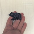thumbnail image 5 of Black Metal Brown Bear Drawer Bin Pull Screw Knob Cabinet Hardware Rustic Cabin Decor, 5 of 5