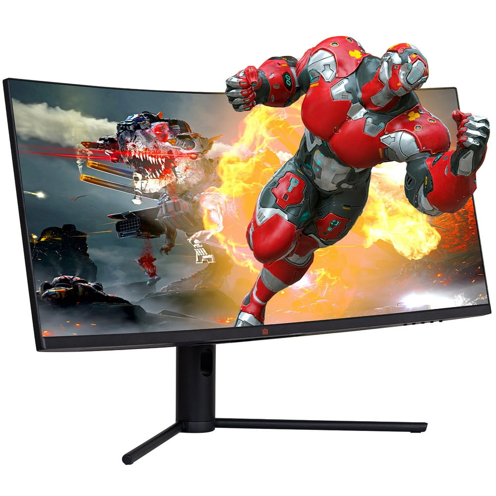 Deco Gear 34" 3440x1440 219 Ultrawide Curved Monitor, 144Hz, HDR10, 40001 Contrast Ratio, 6ms