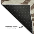 thumbnail image 6 of Dalyn Rugs Premium Machine Washable Mayfield AMF1042 Brown 1'8" x 2'6" Rug, 6 of 6